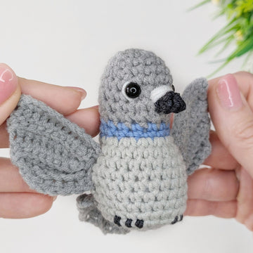Crochet Pigeon Amigurumi Pattern, Crochet Bird Pattern