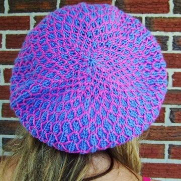 Pink Ripples Hat