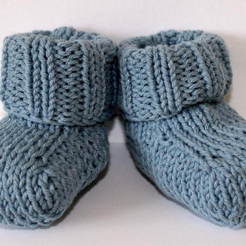 Sweet Cotton Baby Booties