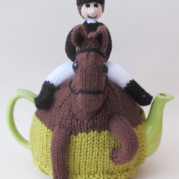 Dressage Horse and Rider Tea Cosy