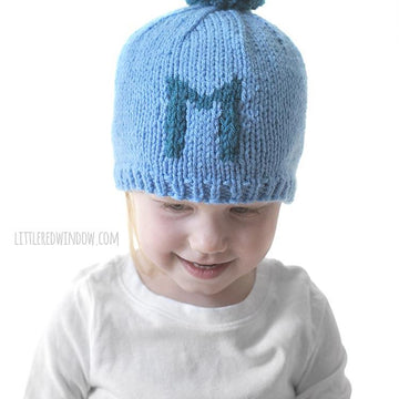 Monogram Baby Hat