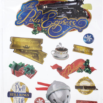 Paper House 3D Stickers - Polar Express