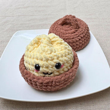 Dumpling Steamer Bao Bun Amigurumi Asian Food