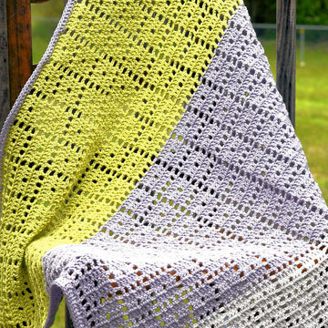 Color Block Baby Blanket