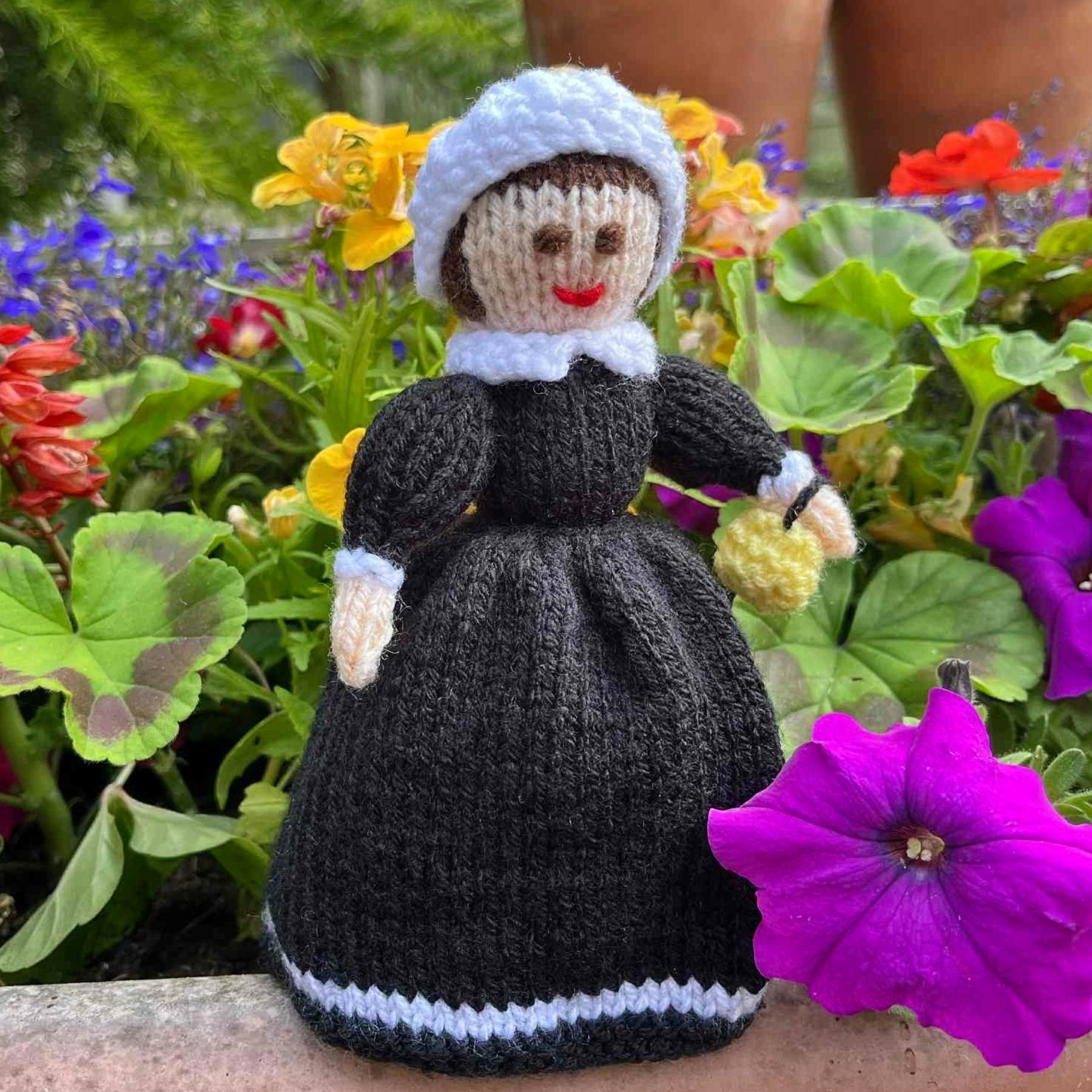 Florence Nightingale Doll Knitting Pattern - Toy Knitting Pattern