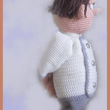 Masterchef Gaston amigurumi doll