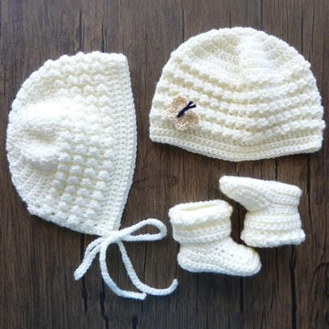 Bubbles Baby Hats & Booties
