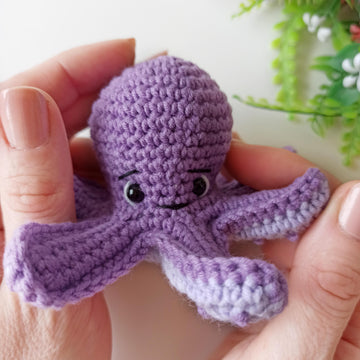 Octopus crochet pattern, easy crochet amigurumi octopus pattern