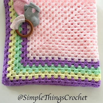 Pretty Pastels Baby Blanket