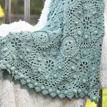 Octagon Lace Throw