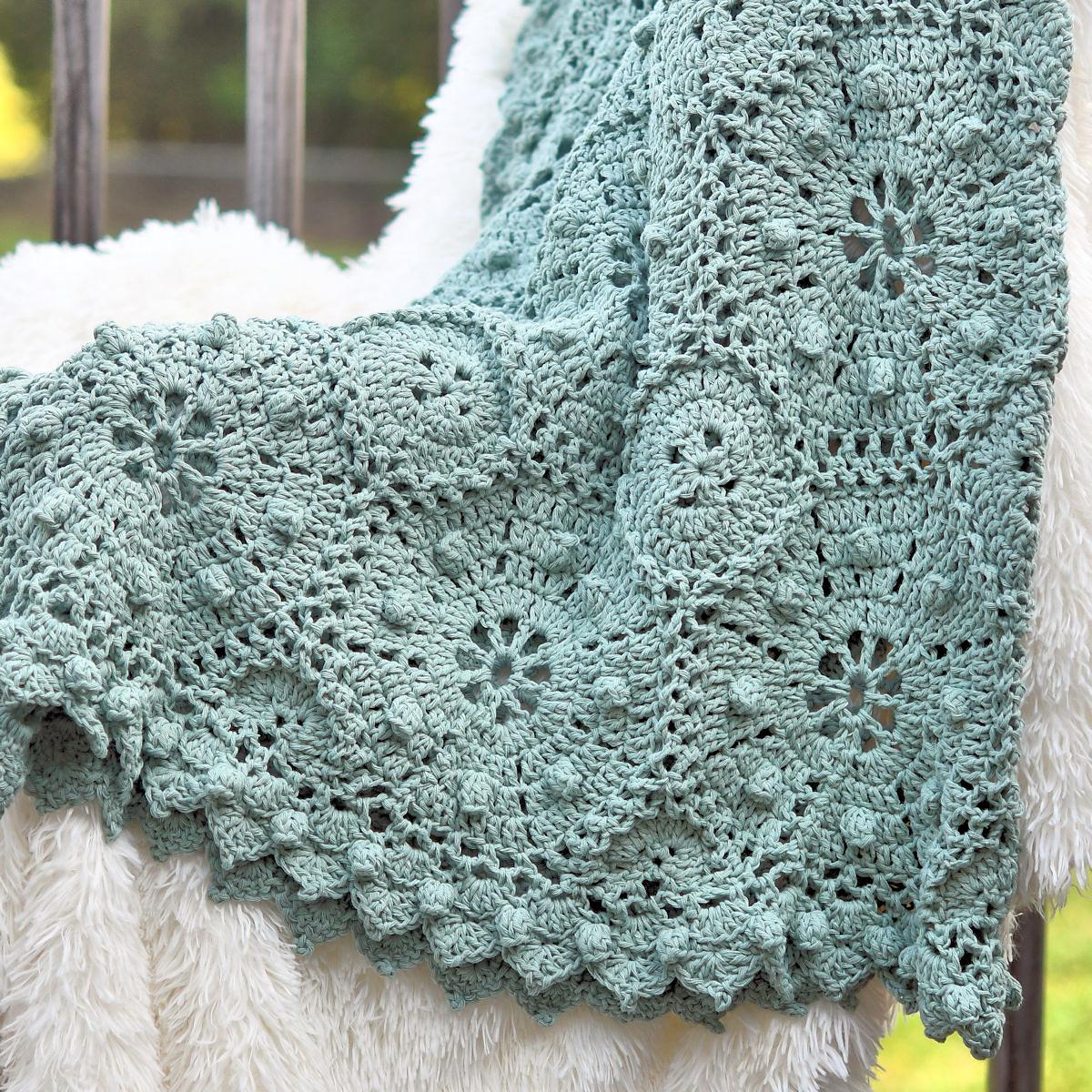 Octagon Lace Throw