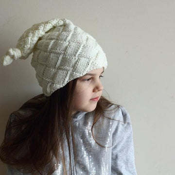 Entrelac Stocking Hat