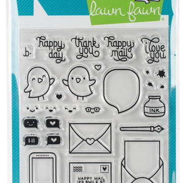 Lawn Fawn Clear Stamps 4"X6" - Love Letters