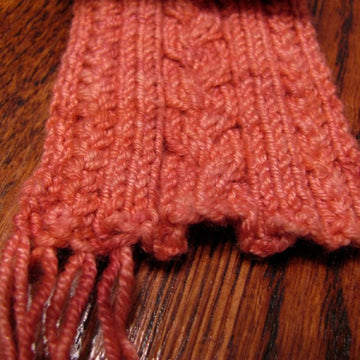 Fashionista's Braided Scarf