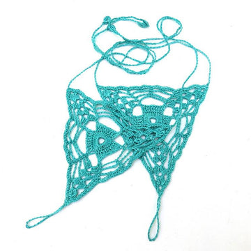 Triangle barefoot sandals