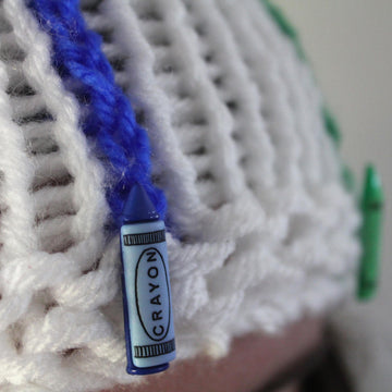 Knitted Crayon Beanie