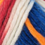 Rohweiß/Himbeer/Graubraun/Orange/Blau (0369)