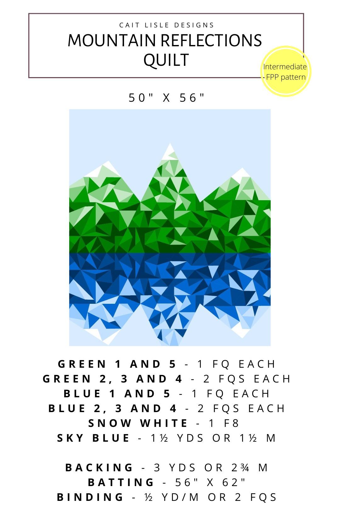 Mountain Reflections Quilt