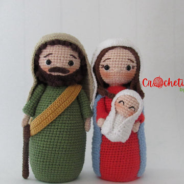 Christmas Nativity Set/Pesebre Navideño de Crochet