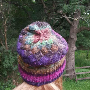 Entrelac Hat: A Step by Step Approach