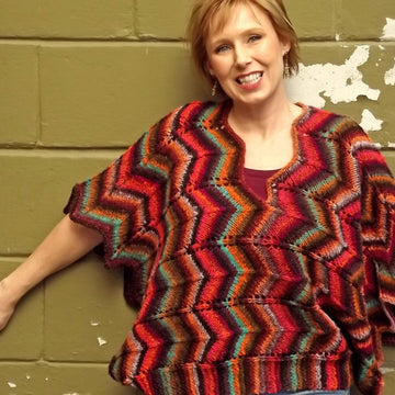 2-Way Zig Zag Poncho 205