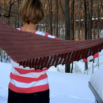 Pleated Shawl 2