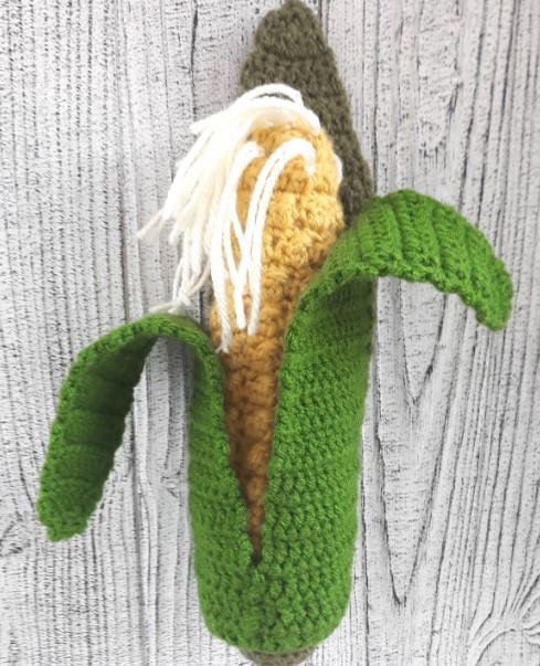 Crochet Corn on the Cob Pattern: Montessori Baby Toy (PDF Pattern)