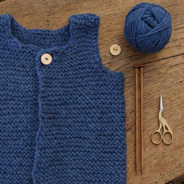 Cosy Chunky Vest "Jurek"