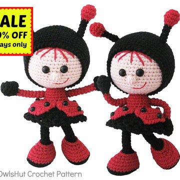 146 Doll in a Ladybug outfit