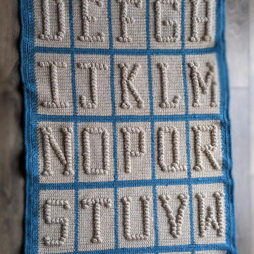 The crochet abc blanket