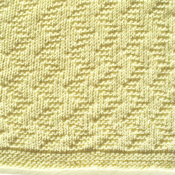 Easy zig zag baby blanket