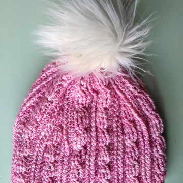 Braided Rose Hat