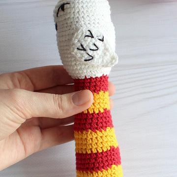 Hedwig white owl rattle /Potters friend