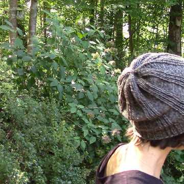 Knit on Pearl Hat