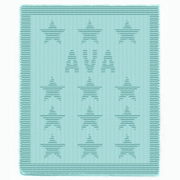 Ava custom name knit chunky newborn blanket Knit-Purl only knitting pattern