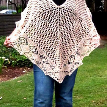 Jaali Knitted Shawl