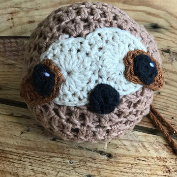Simon-Sloth Foldaway Market Bag
