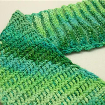 Ridged Tunisian Cowl