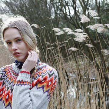"Juno Sweater" - Sweater Knitting Pattern For Women in Debbie Bliss Aymara - DB213