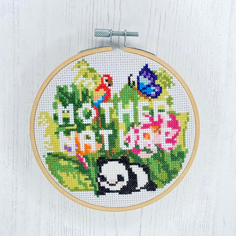 Ellbie Co. Mother Nature Cross Stitch Kit