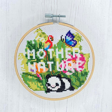 Ellbie Co. Mother Nature Cross Stitch Kit