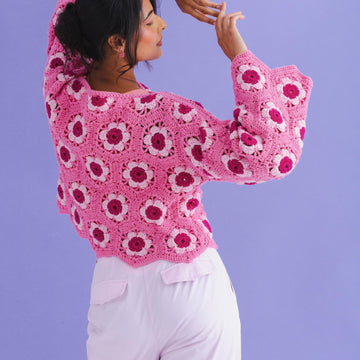 Carnation Hexagon jumper
