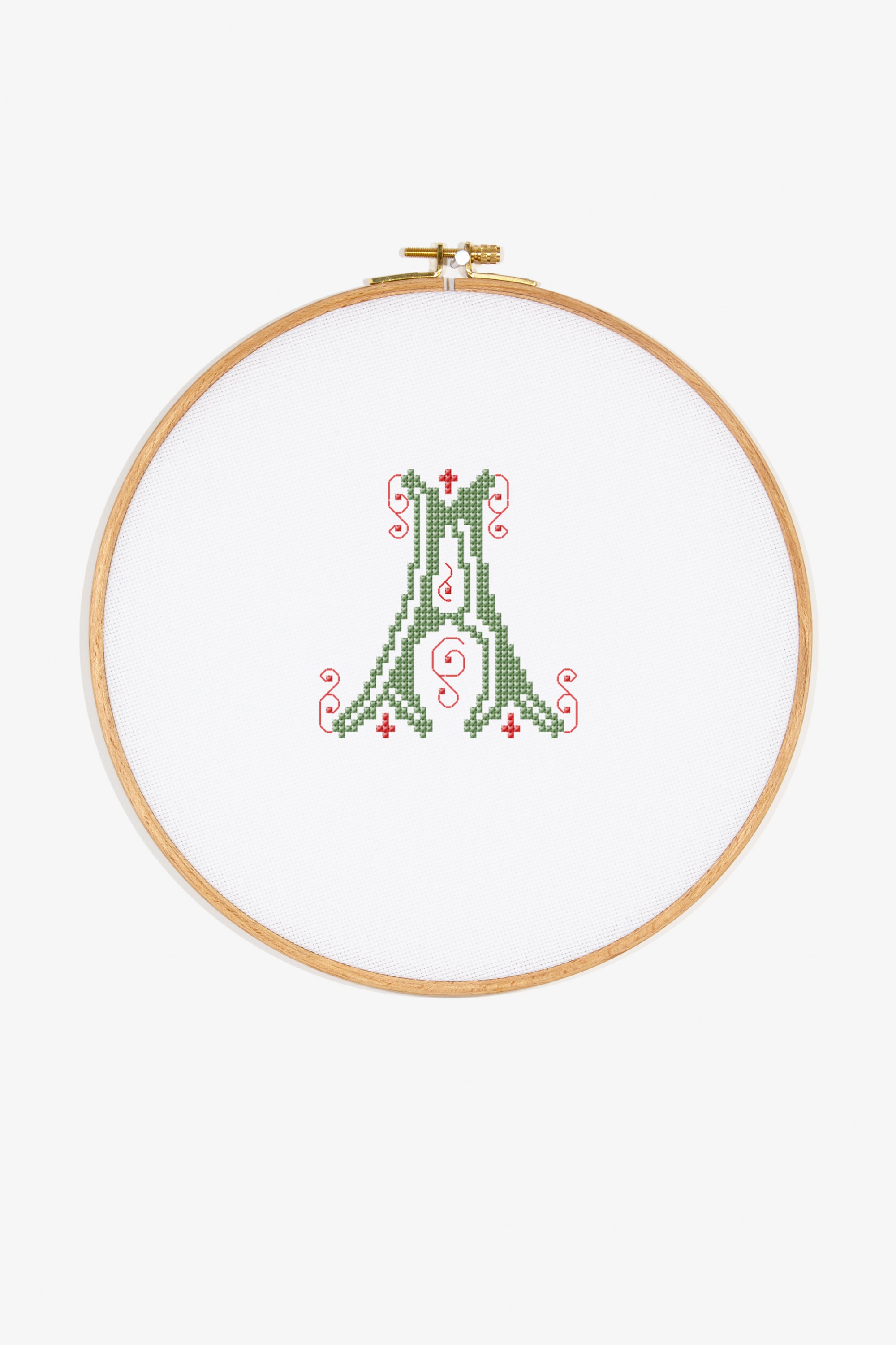 Vintage Alphabet Letters in DMC - PAT0807 -  Downloadable PDF