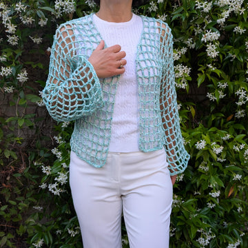 Square Mesh Cardi