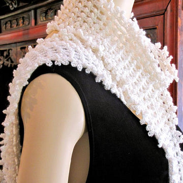 1,380 Picots Scarf