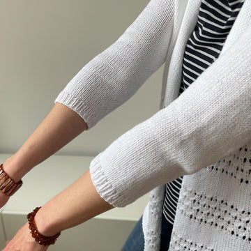 White Cardigan
