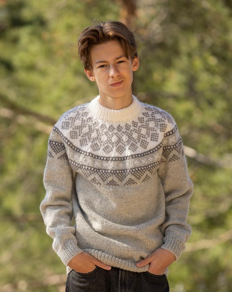 Harda Sweater in Viking Garn Viking Wool - Downloadable PDF