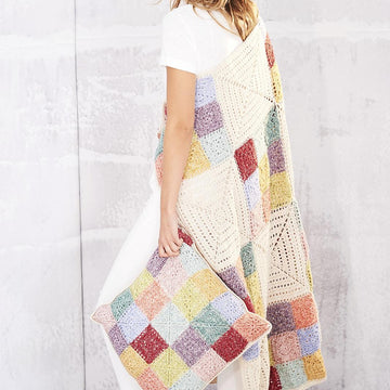 Farmhouse Patch Blanket & Cushion