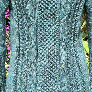 Cabled Raglan Sweater