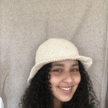 Summer crochet hat